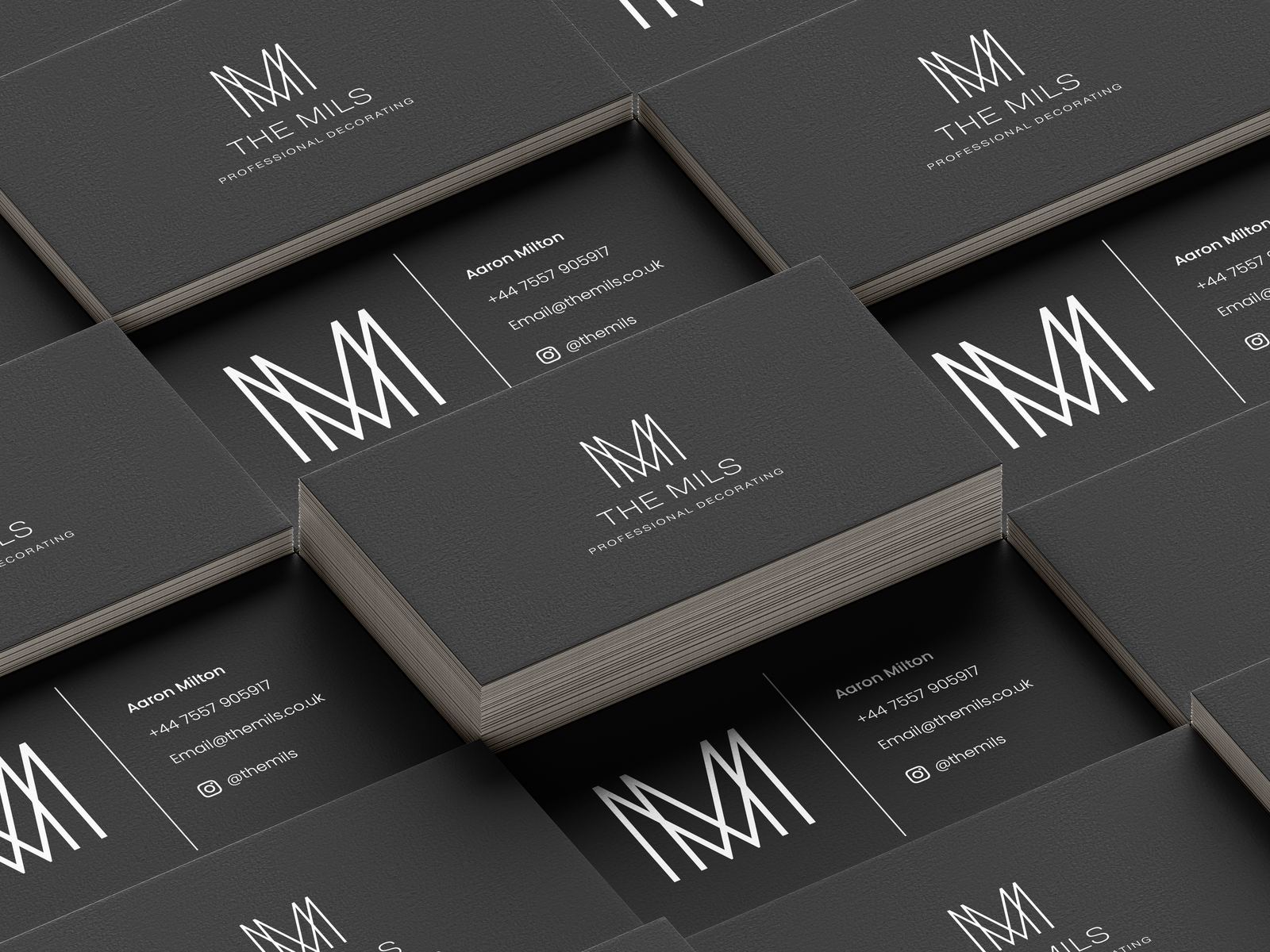The Mils business cards