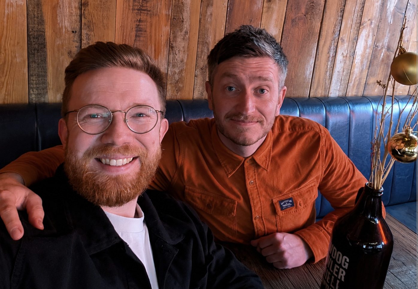 Stew and Chris, the two of us behind The Trade Marks